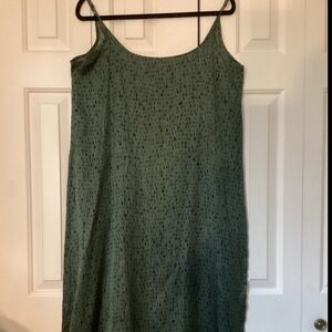 EILEEN FISHER SILK BLEND SLIP DRESS